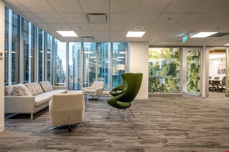 Preview of commercial space at 400 Burrard Street