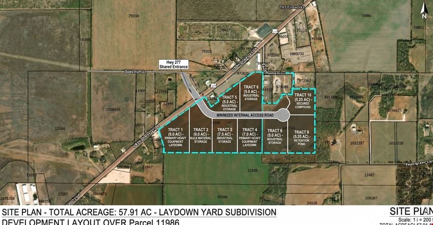Preview of VacantLand space for Rent at 6951 Hwy 277 S Abilene Tx
