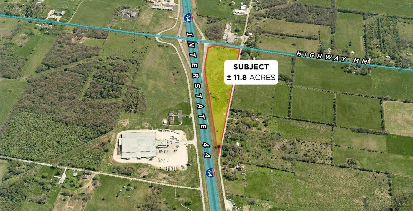±11.8 ACRE DEVELOPMENT SITE ON I-44 & HWY MM