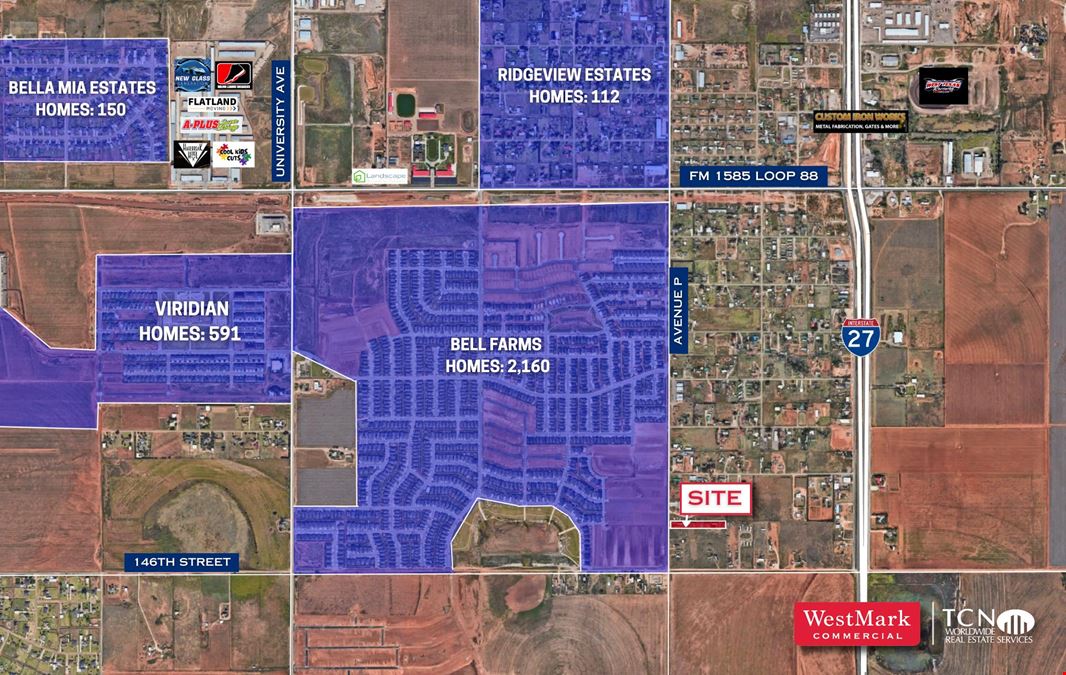 South Lubbock Development Land