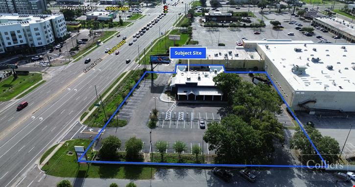 5,490 SF Freestanding Bldg. - 2nd Generation Restaurant