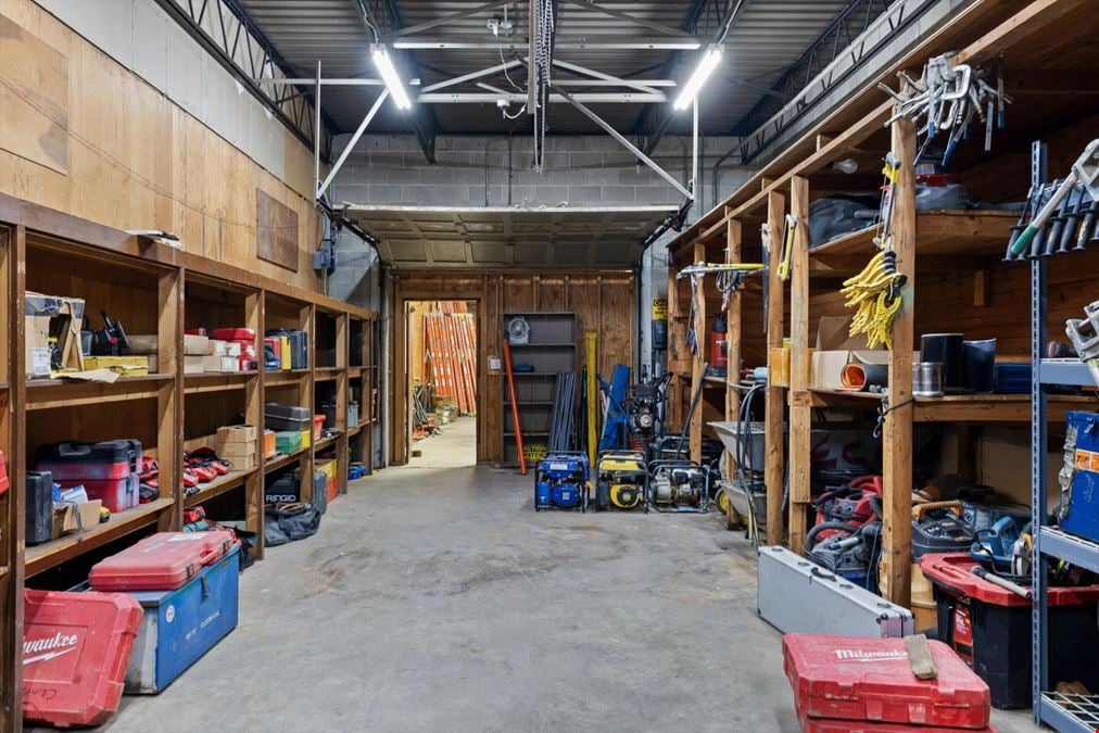 11,450 SF Industrial Flex + 4,700 SF Secured Shop