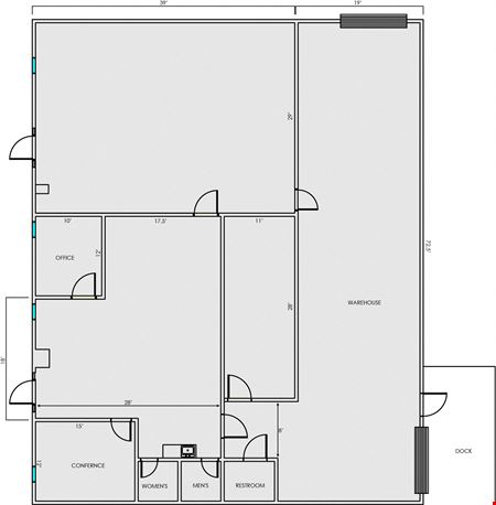 Preview of commercial space at 90 N. Shorecrest Road