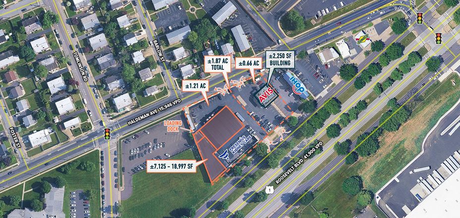 Preview of Retail space for Rent at 10500 Roosevelt Blvd
