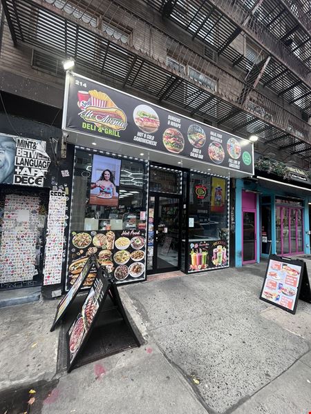 Preview of Restaurant space for Rent at 214 7th Ave