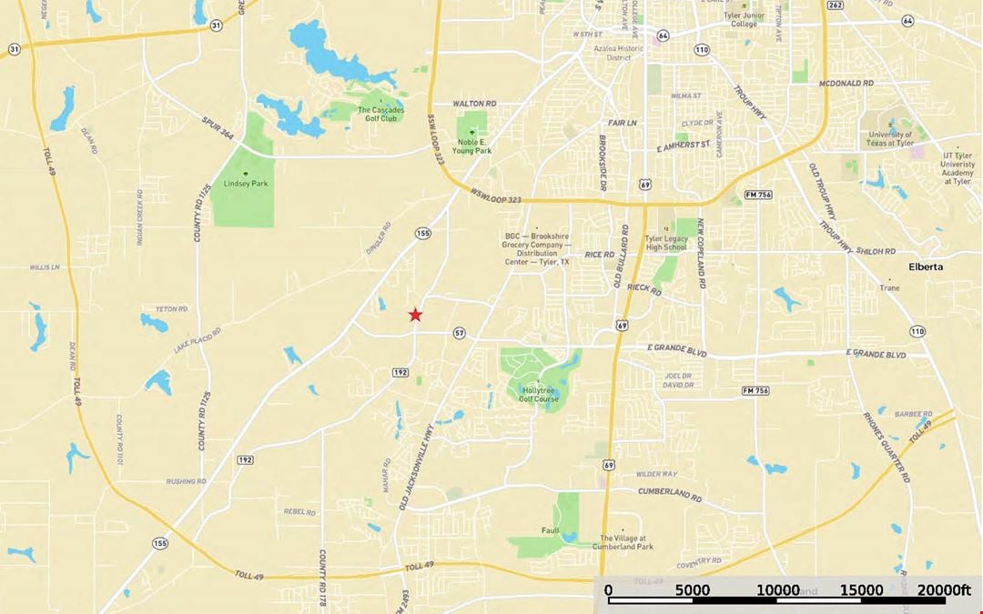 Tyler, TX Commercial Lot for Sale