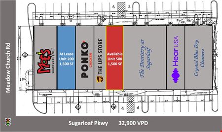 Preview of Retail space for Rent at 6600 Sugarloaf Pkwy
