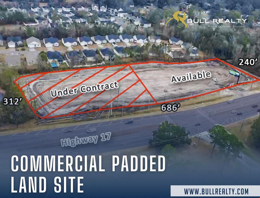 Commercial Padded Land Site | ±2.00 Acres