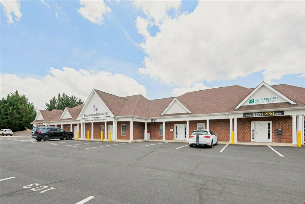 UPDATED PROFESSIONAL OFFICE SUITE IN THE HEART OF FISHERSVILLE