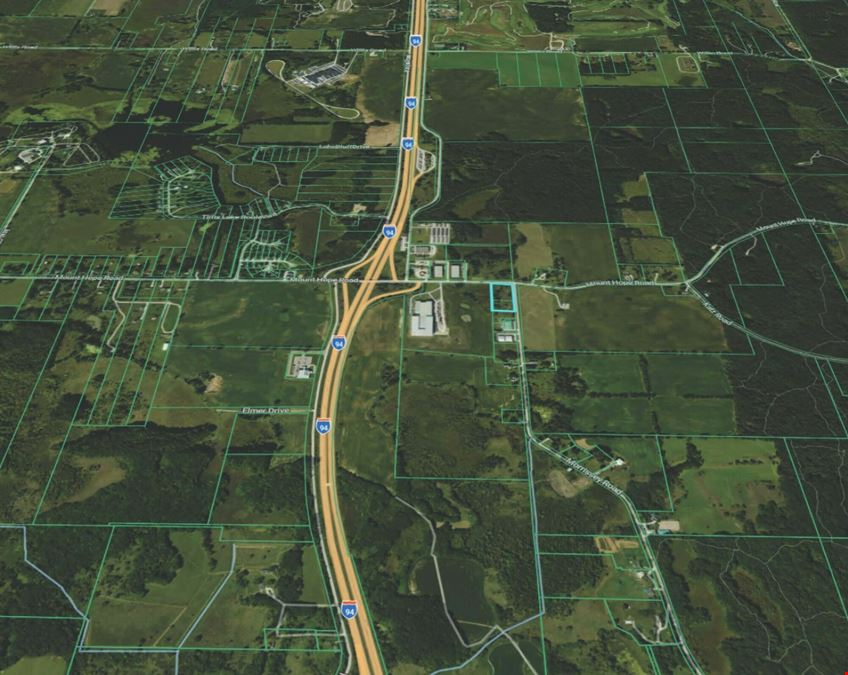 Light Industrial Land for Sale - Grass Lake