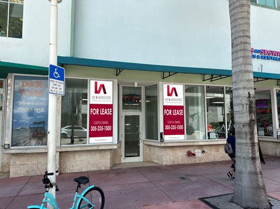 Retail Space at Lincoln Rd & James Ave  Heavy Pedestrian Area Near South  Beach - 1659 James Avenue, Miami Beach, FL