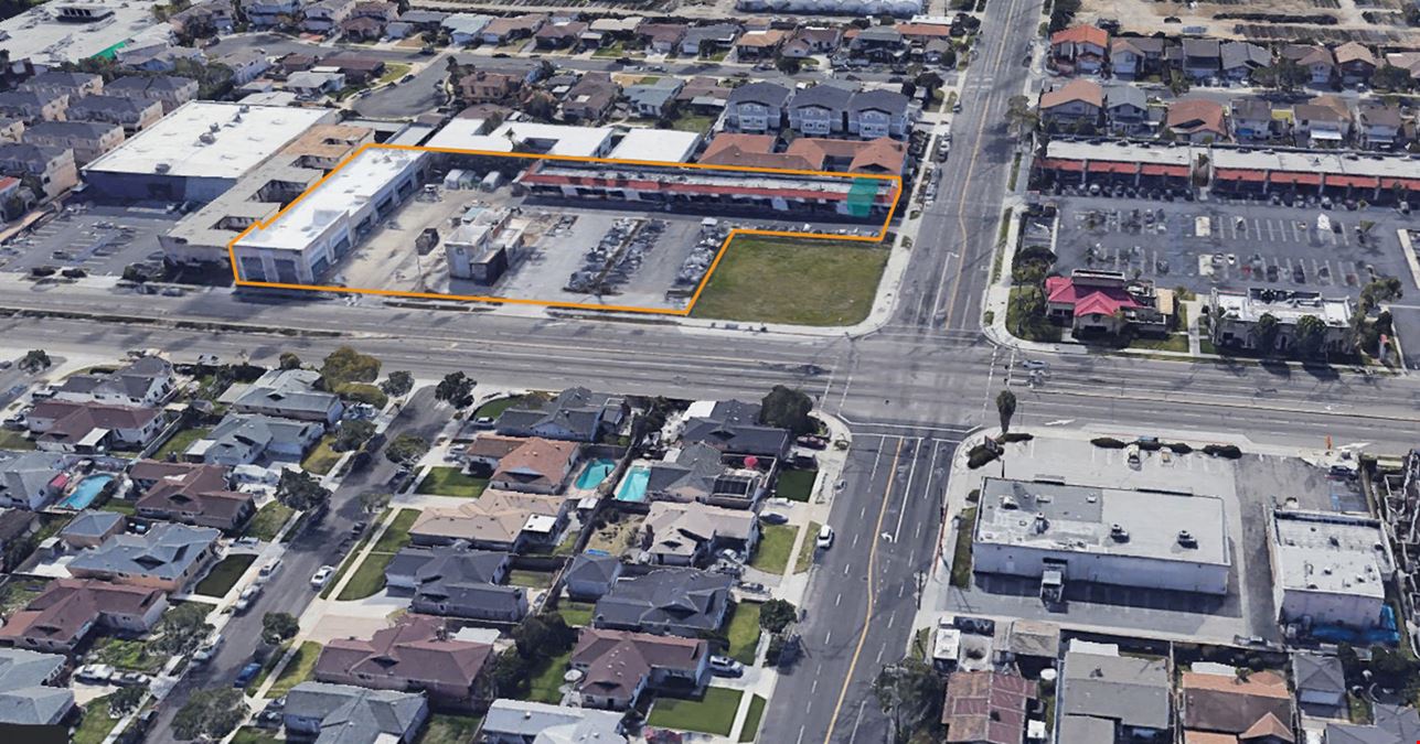 Remodeled South Bay Shopping Center