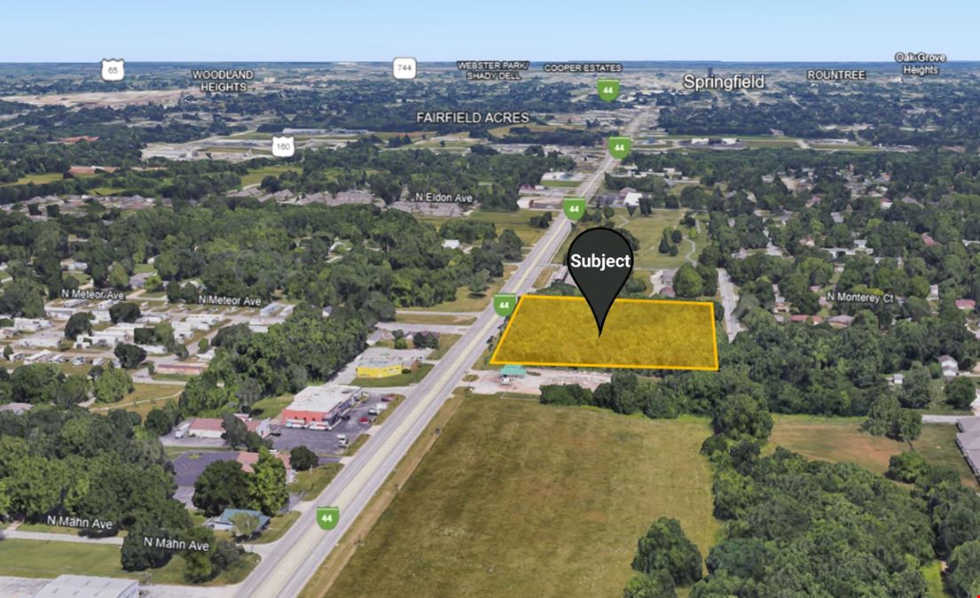 +/- 4.5 Acres of Land For Sale On W Chestnut Expwy
