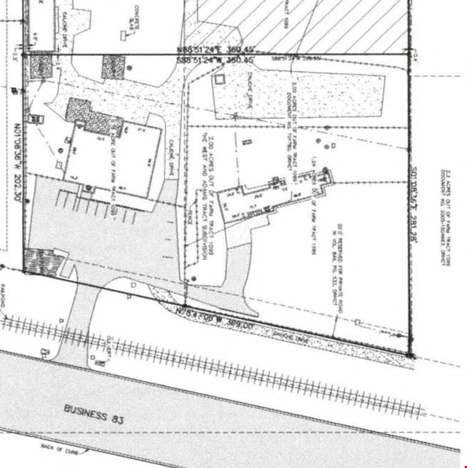 2 Acres – Live/Work Opportunity with Shop and Residence | Business 83 Frontage