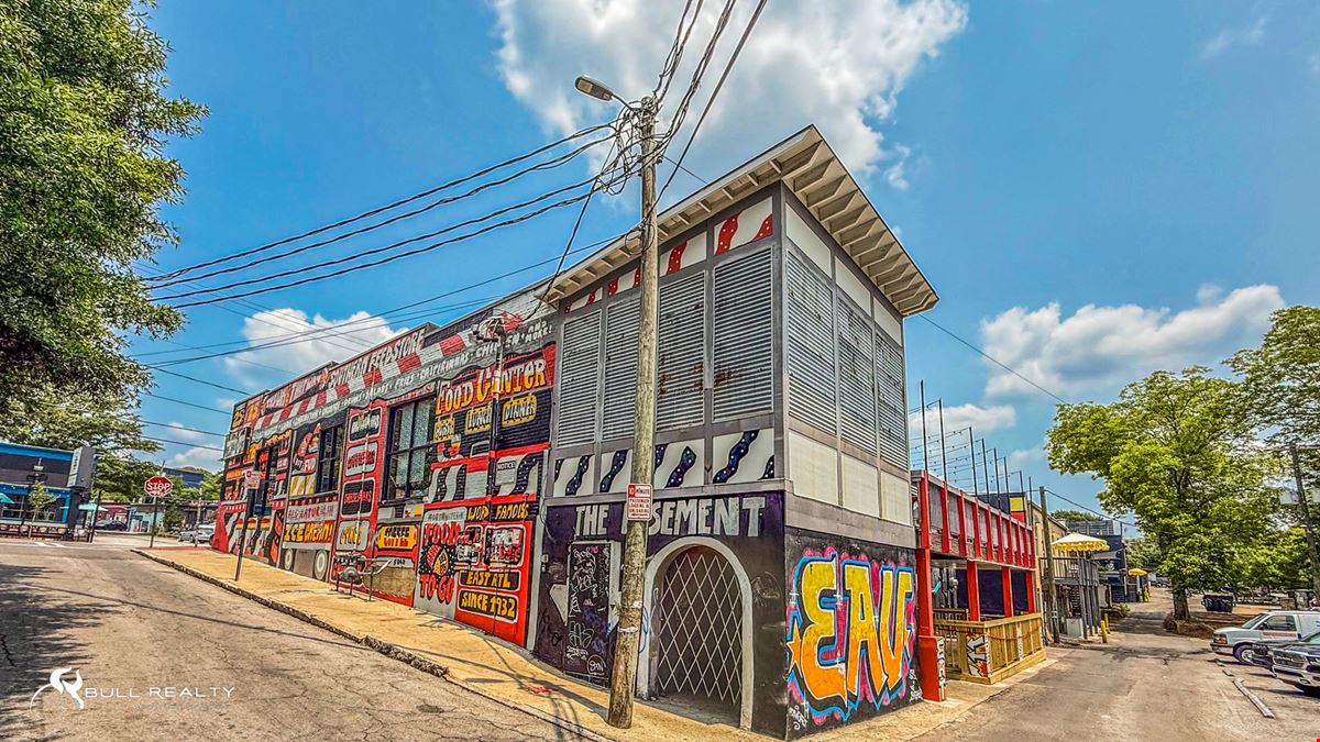 Thriving Food Hall, Bar & Music Venue | ±8.0% Cap Rate | 100% Occupied | East Atlanta Village