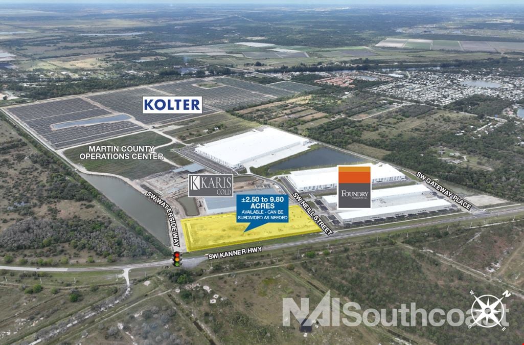 Up to ±9.80 Acres - Retail/Commercial Site