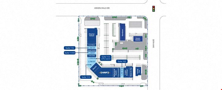 Mixed-Use Retail Space for Lease in Phoenix