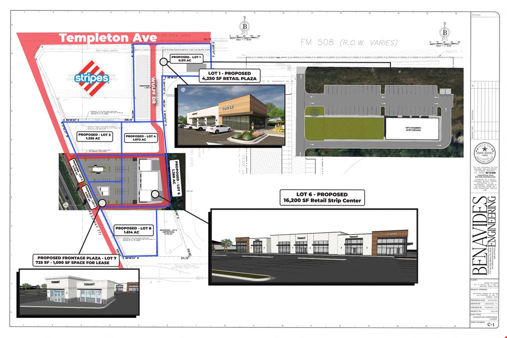 725 SF - 1,090 SF SPACE FOR LEASE | North Harlingen