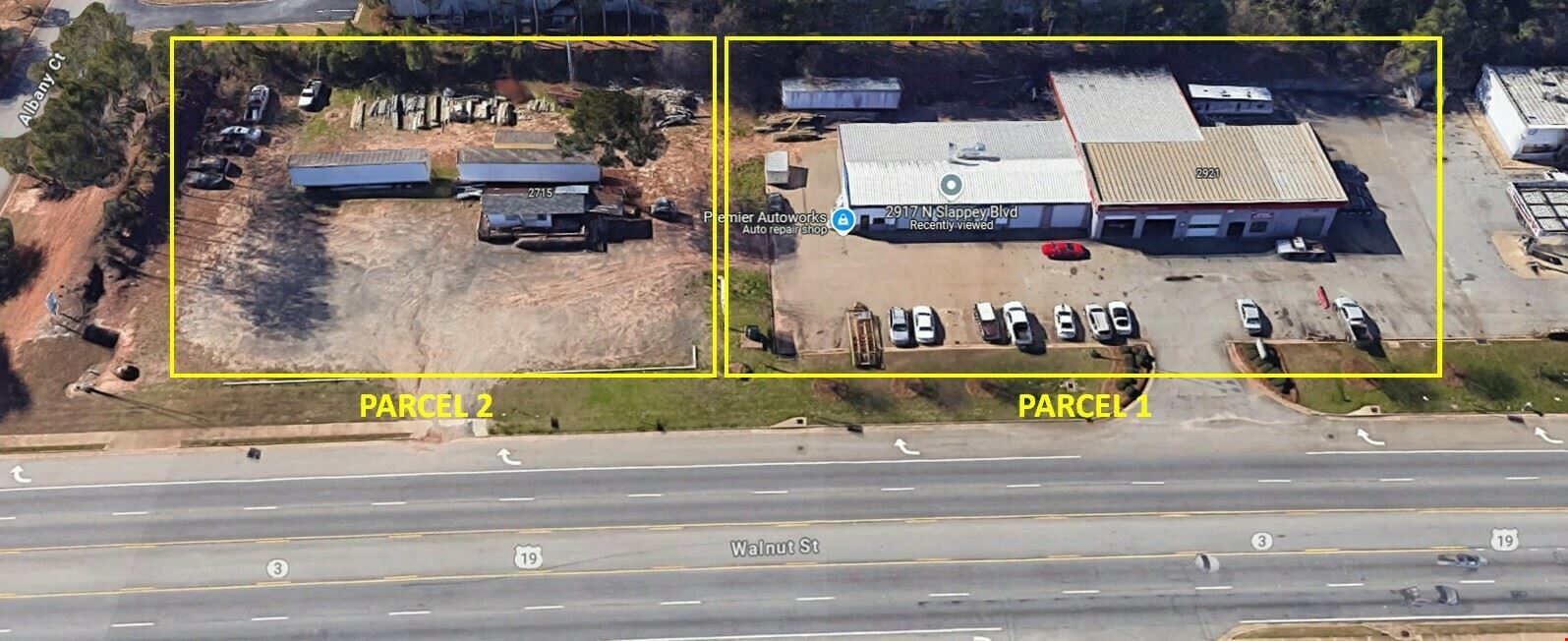 Busy Retail Corridor - 2 Lots