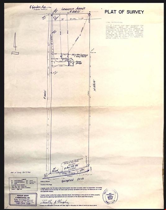 Attention Builders- 3.85 Acres of Land For Sale in Roselle, IL