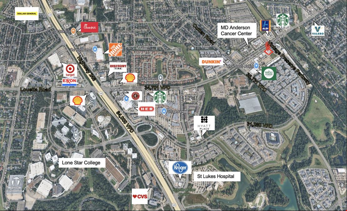"Walgreen's A+ Location, Houston, Texas"