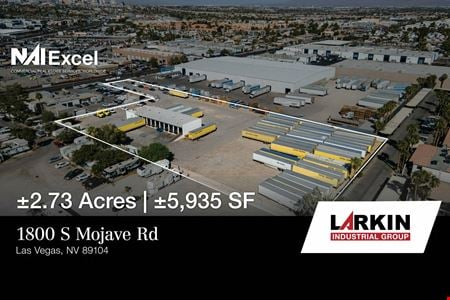 Preview of Industrial space for Sale at 1800 S Mojave Rd