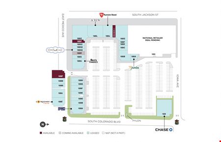 Preview of Retail space for Rent at 1685 S Colorado Boulevard