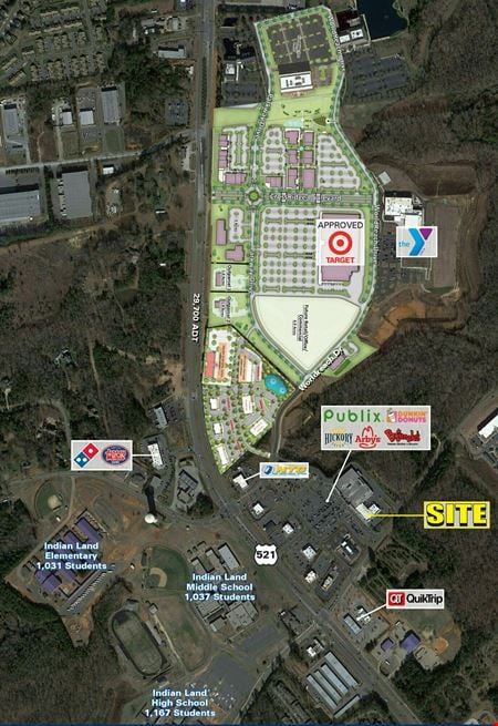 Preview of commercial space at Doby's Bridge Rd & Hwy 521