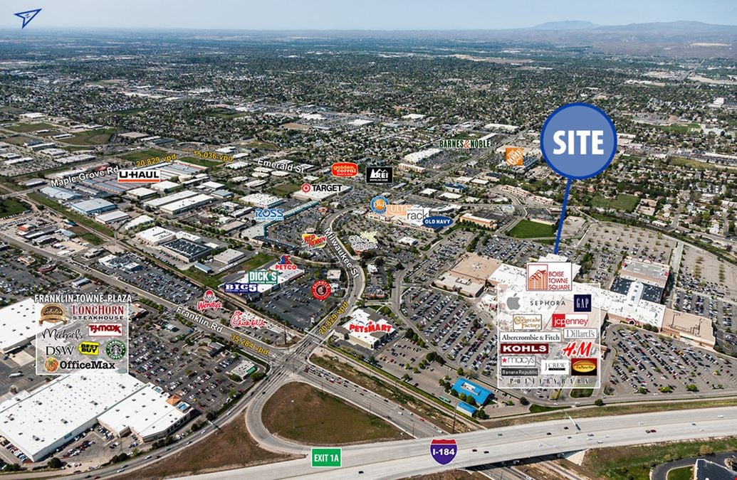 Former Sears at Boise Towne Square (approx 120k SF)