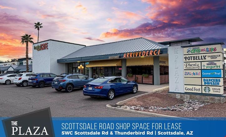 Preview of Retail space for Rent at Scottsdale Rd & Thunderbird Rd | SWC