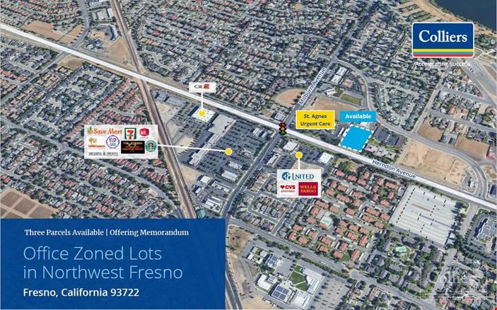 Three Parcels Available - Herndon Avenue Land