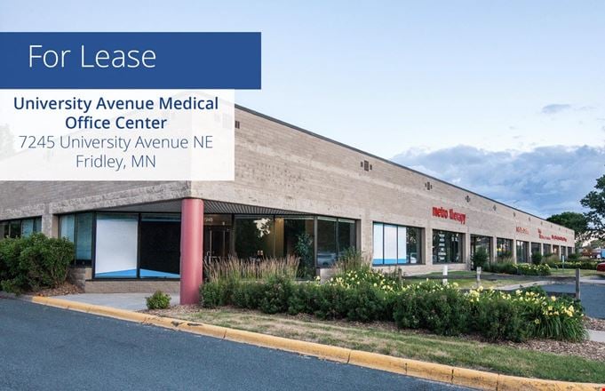 Preview of Office space for Rent at 7201 University Avenue Northeast