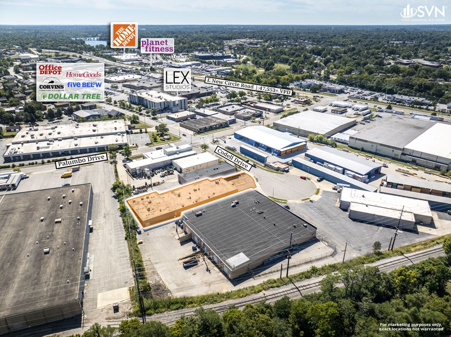16,850 SF Stand Alone Industrial Building in Lexington, KY