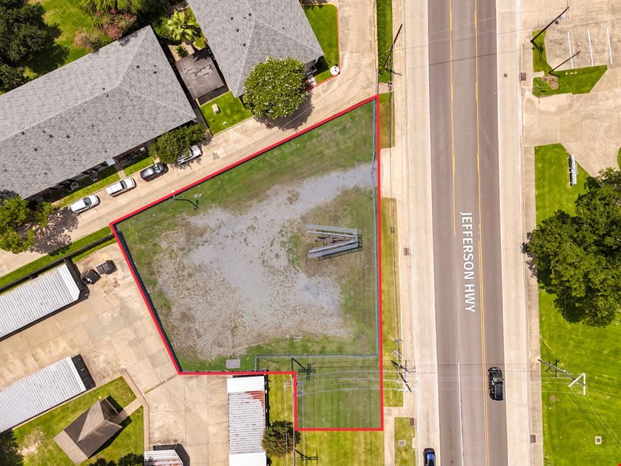 ±0.38 Acre Stabilized Lot with Utilities on Jefferson Hwy
