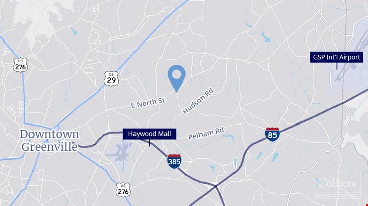±0.5-Acre Corner Lot for Sale in Greenville, SC