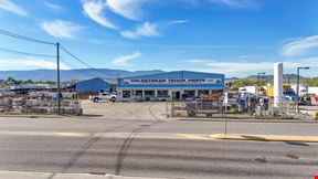 2.3 acres of industrial yard space available for lease in Vernon.