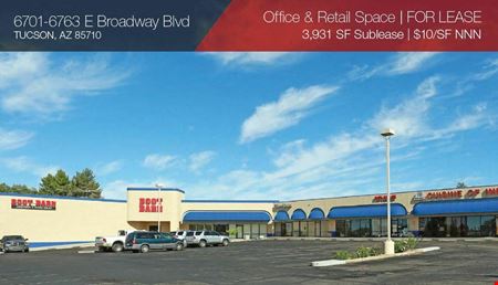 Preview of Retail space for Rent at 6701-6763 E Broadway
