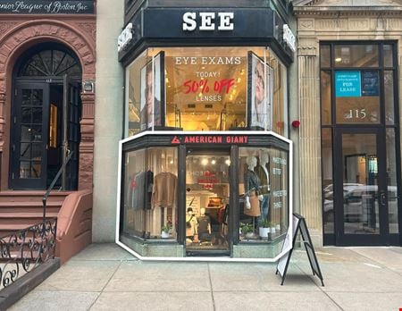 Preview of Retail space for Rent at 115 Newbury Street