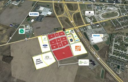 Preview of VacantLand space for Sale at  US 35 & US 62