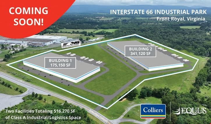 Interstate 66 Industrial Park - Class A Industrial/Logistics Space/Ideal Data Center Support Facilities