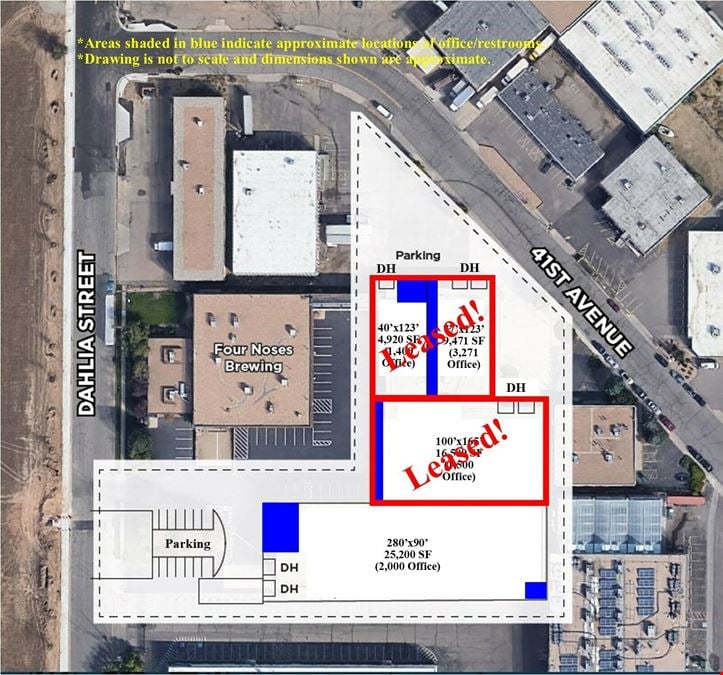 25,200 SF Warehouse/distribution for sublease