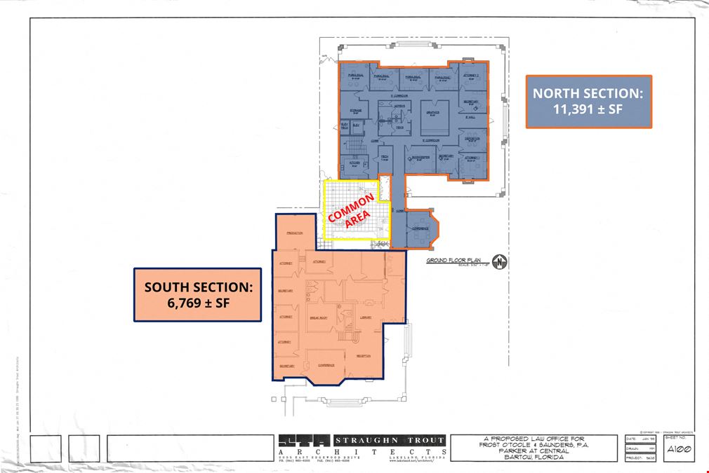 Bartow Professional Office for Lease