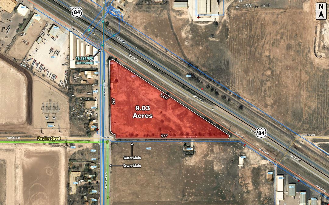 Hardcorner Highway 84 & N Quaker Avenue