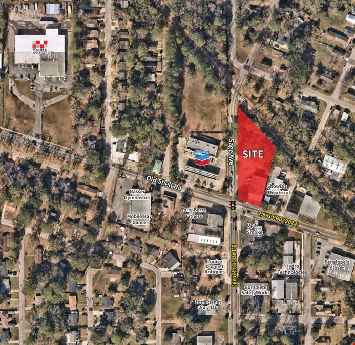 9,038 SF Flex Space in Midtown Mobile, AL