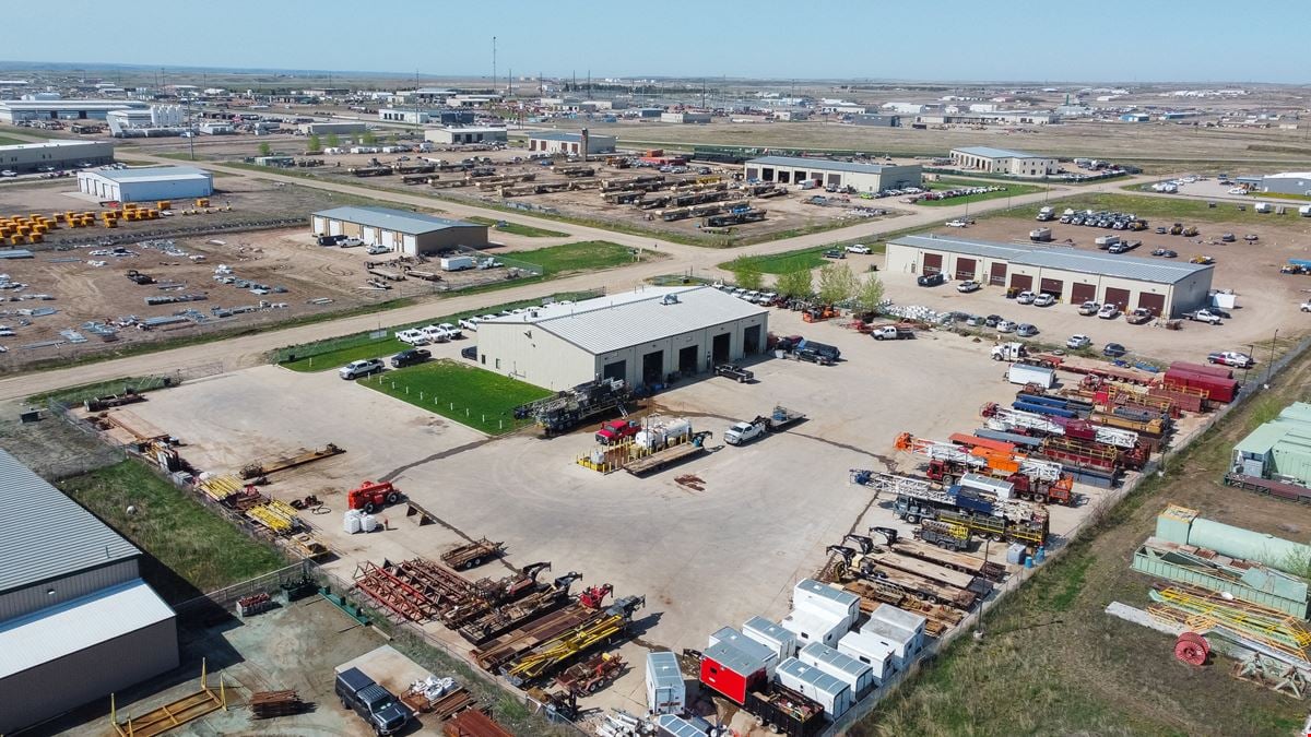 ±10,000 SF Shop | ±3.32 Acre Fenced Concrete Yard