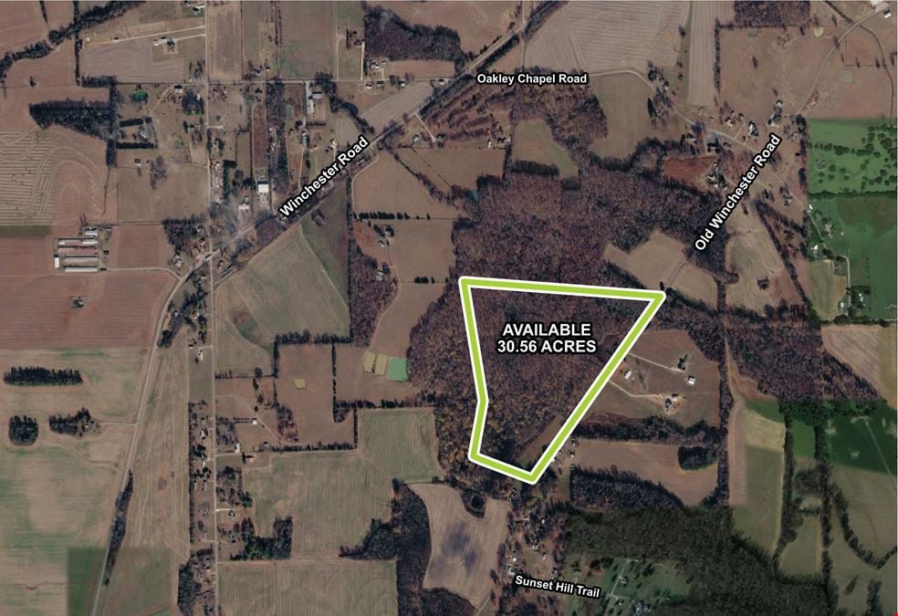 30.56 Acres on Old Winchester Road