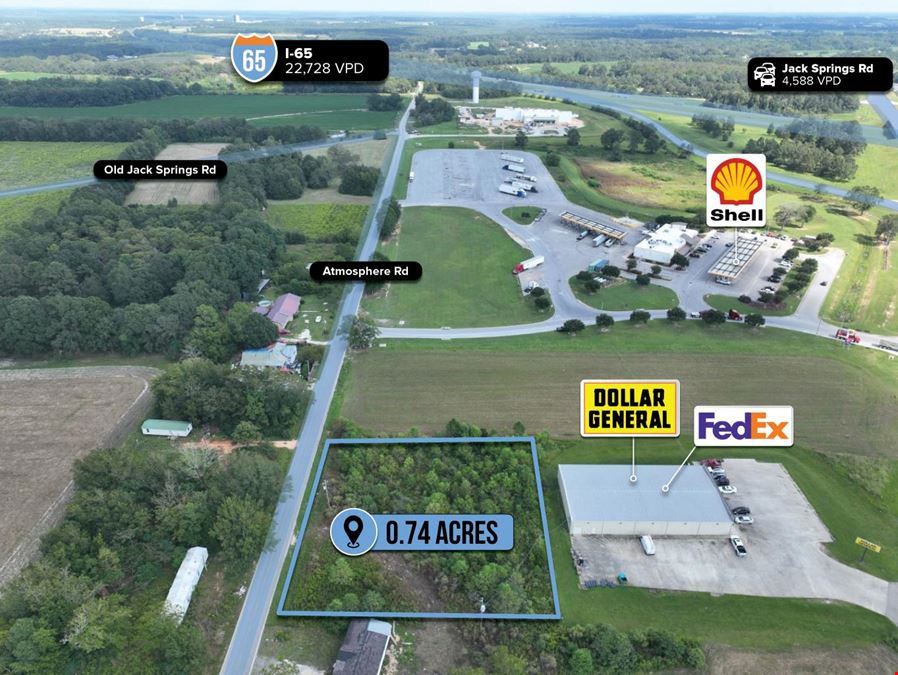 $1 Auction – 0.74 Acre Parcel | Dollar General Adjacent | Florida/Alabama State Line Nearby