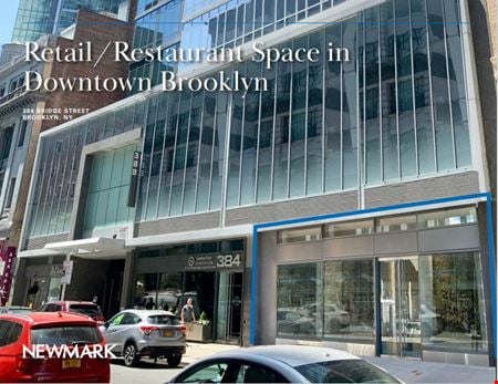 Preview of Retail space for Rent at 384 Bridge Street Brooklyn