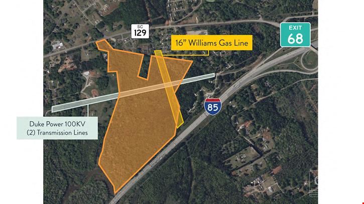 Tyger Lake Industrial Park - ±72-Acre Heavy Power Site For Sale