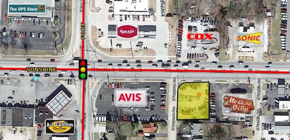 14,000' Lot For Sale or Lease on Sunshine & Ferguson